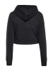 Swirly Damen Hoodie in SCHWARZ