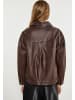 DreiMaster Vintage Damen Jacke in Dunkelbraun