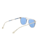 Spy+ Unisex Sonnenbrille Flieger Silber