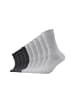 camano Socken 9er Pack light grey melange  anthracite