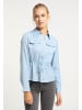 usha BLUE LABEL Damen Schlupfbluse in Hellblau