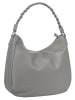 Samantha Look Handtasche echt Leder in grau