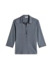 Marc O'Polo Jersey-Bluse regular in Blue Graphite