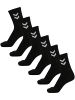 Hummel Low Socken 6-Pack Basic Erwachsene in BLACK
