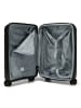 D&N Travel Line 4700 4 Rollen Kabinentrolley 55 cm mit Dehnfalte black