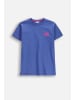 Coccodrillo T-Shirt mit kurzen Ärmeln in blau