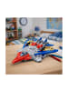 Wisam® Robot Fighter Combat 2 in 1 Lichter Sounds Rot-Blau 29 Stk.