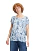 CARTOON Casual-Shirt mit Print in Blue/ Dark-Blue