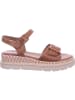 Tamaris Keilsandalette in braun
