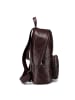 LIEBESKIND BERLIN Monogram Daypack Leder 35 cm Laptopfach in burgundy