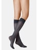 Kunert Feinkniestrümpfe Satin Look 40 weicher Bund in Marine