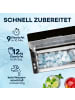 Gourmetmaxx GOURMETmaxx Eiswürfelmaschine mit Auffangkorb & Eisschaufel - 12kg Eis in 24Std