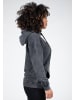 Gorilla Wear Übergroßer Damen-Hoodie - Crowley - Grau Gewaschen