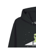 wat? Apparel Sweatshirt Alien on a paper plane in Schwarz