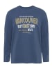 Man's World Langarmshirt in blau