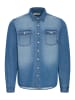 BLEND Jeanshemd BHDargo in Blau