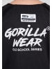 Gorilla Wear T-shirt - Augustine Old School Workout Top - Schwarz