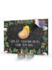 Mr. & Mrs. Panda Adventskalender Igel Beten mit Spruch in Kreidetafel