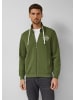 s.Oliver Sweatshirt Jacke  in  79D1_olivgrün