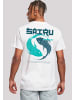 F4NT4STIC T-Shirt Koi Fish Japan Streetstyle in weiß
