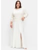 sheego Pullover in offwhite