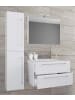 ebuy24 Badmöbelset Badinos60SS Weiß 61 x 47 cm
