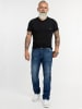 Rock Creek Jeans Straight Leg in Blau