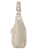 Samantha Look Handtasche echt Leder in beige