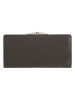 DuDu Geldbörse RFID Schutz Leder 19.5 cm in coffee brown