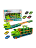 Wisam® Dinosaurier-Truck mit Federn, Schienen für Autos