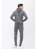 Tom Barron Jogginganzug mit Label-Print in ANTRAZIT