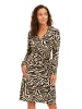 Vera Mont Jerseykleid mit Print in Cream/Black