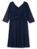 sheego Abendkleid in marine