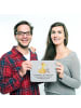 Mr. & Mrs. Panda Mouse Pad Buchhalter BalanZeichen mit Spruch in Grau Pastell