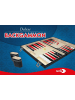 Noris Spiele Deluxe Backgammon Koffer - 15"