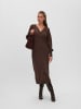 Vero Moda Strickkleid in Chocolate Brown