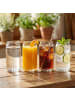 relaxdays 4 x Longdrinkgläser in Transparent - 480 ml