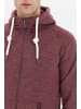 !SOLID Kapuzensweatjacke SDVitu Zip-Hoodie in rot