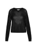 Usha Women Sweater in black