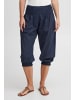 PULZ Jeans 3/4-Hose in blau