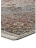Atticgo Kurzflor-Teppich TABRIZ in granatrot / beige