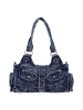 myMo ROCKS Women Shoulder Bag in Blue