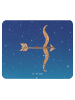 Mr. & Mrs. Panda Mouse Pad Sternzeichen Schütze ohne Spruch in Sternenhimmel Blau