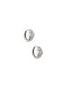 IZIA Women Stud Earrings in Silver
