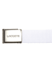 Lacoste Gürtel in weiß