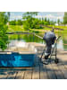 relaxdays Außenborder-Ständer in Dunkelgrün