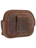 Greenland Nature Montana Gürteltasche Leder 13 cm in braun