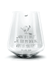 Mr. & Mrs. Panda Glas Rotkehlchen Federn mit Spruch in Transparent