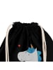 Mr. & Mrs. Panda gymnastiktasche Einhorn Spaziergang ohne Spruch in Schwarz