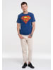 Logoshirt T-Shirts DC Comics – Superman in blau